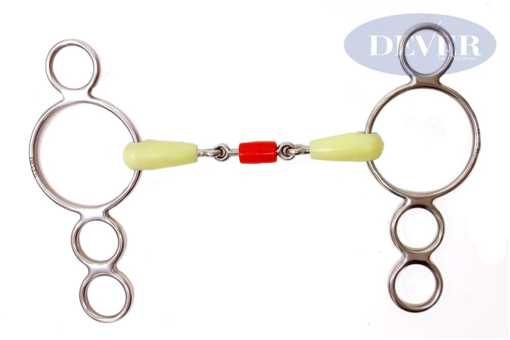 Dever Four Ring Gag Apple Mouth Gag with lozenge 