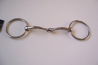 Eldonian Thin Curved Single Jointed Snaffle