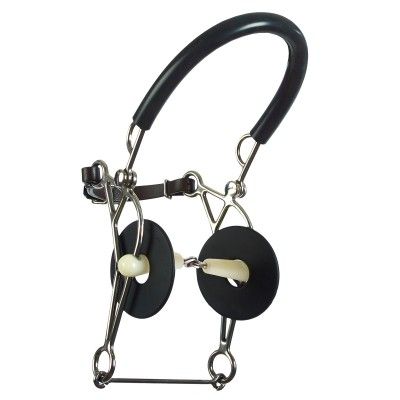 Happy Mouth Jointed  Combination Hackamore