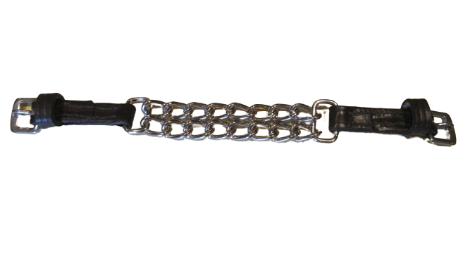 Double Chain Attachment for back of Grackle and compatible bridles with keepers