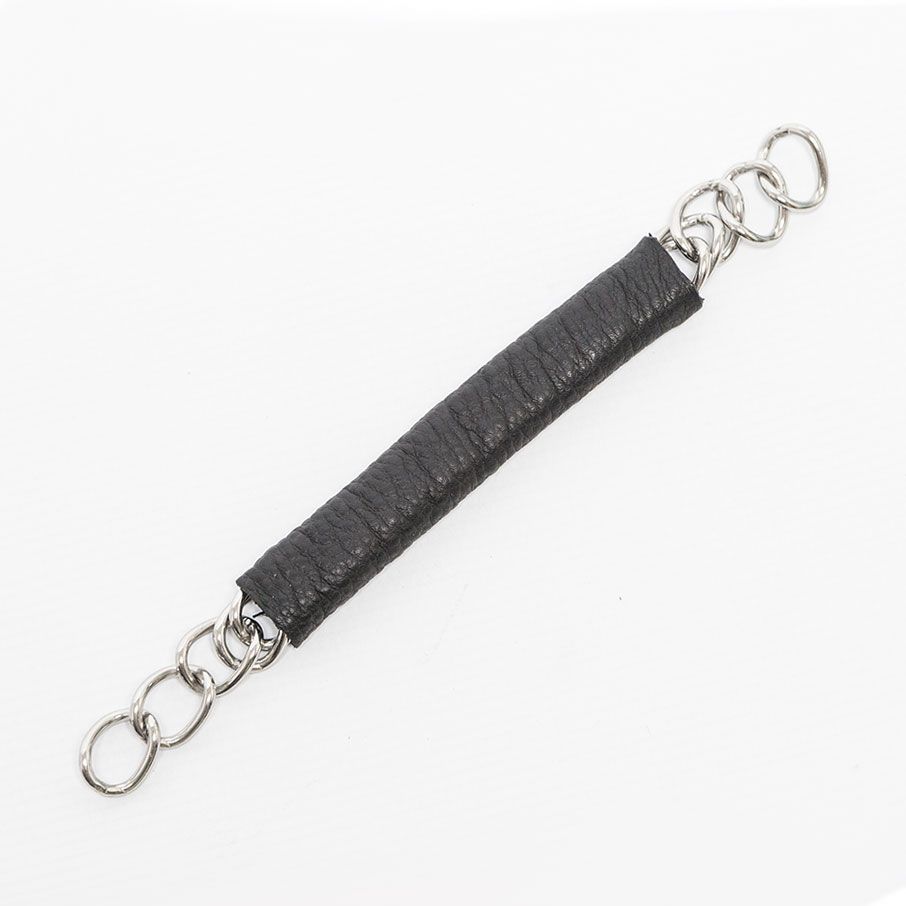 Metlab Curb Chain with leather cover