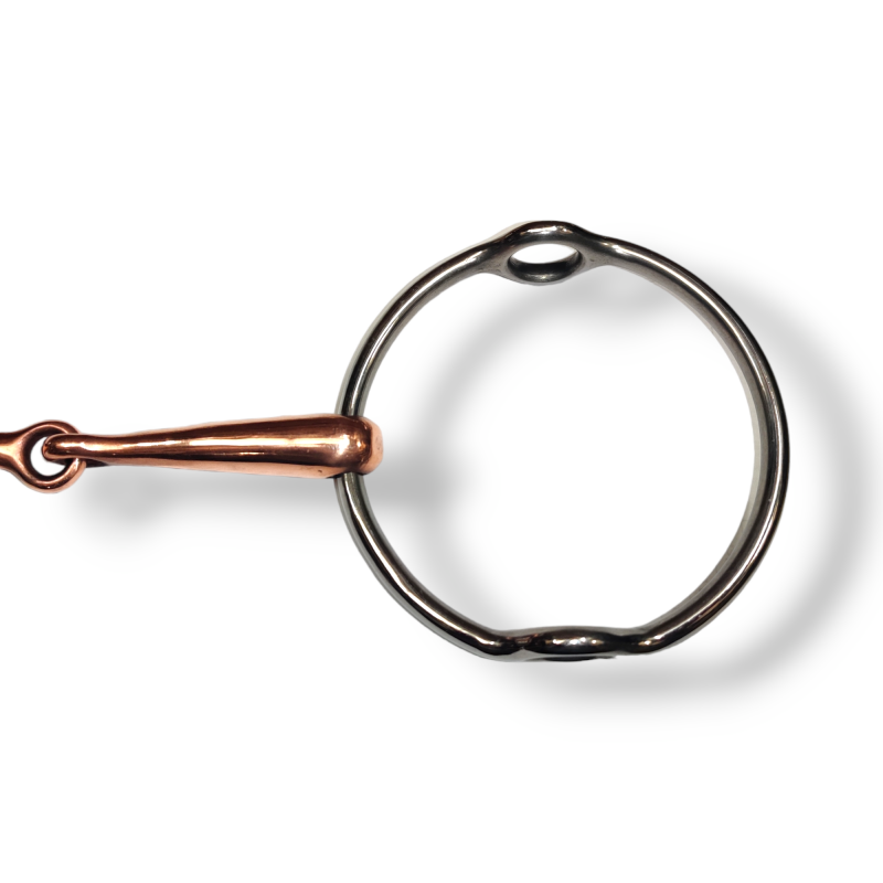 Large Ring Copper Jointed Gag - 4