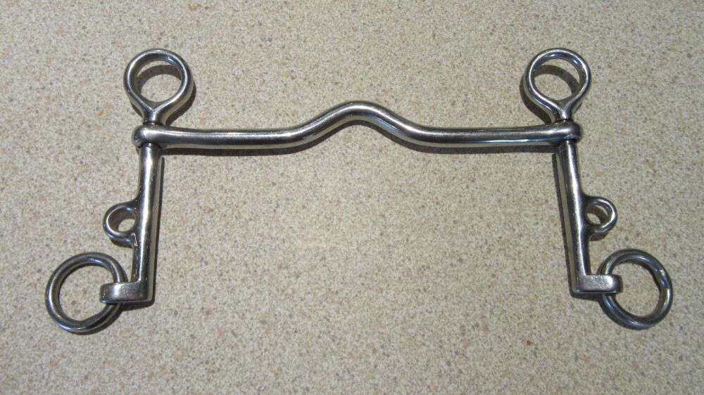 Short Shank Weymouth very thin mouthpiece