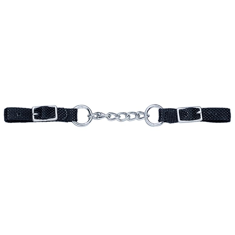 Nylon and Chain Curb Strap