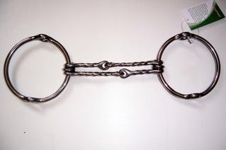 Abbey Large Ring Twisted/Plain (W) Barry Gag
