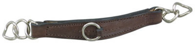 E Jefferies Leather Curb Chain 