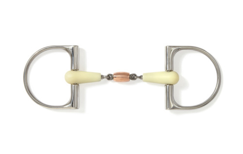 Happy Mouth Dee Ring with a Copper Roller centre