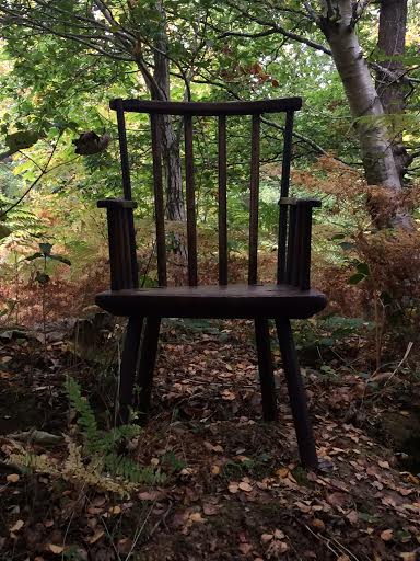 18th Century Welsh Priimitive Ash Stick Back Chair