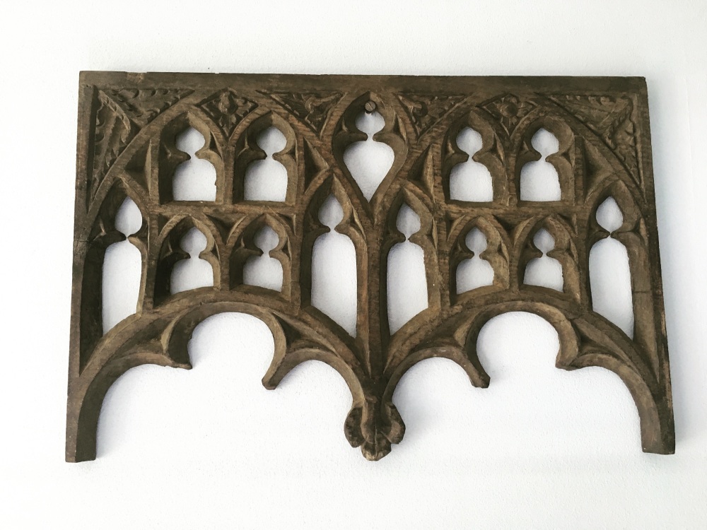 An English Gothic Tracery Head Circa 1480-1500 SOLD