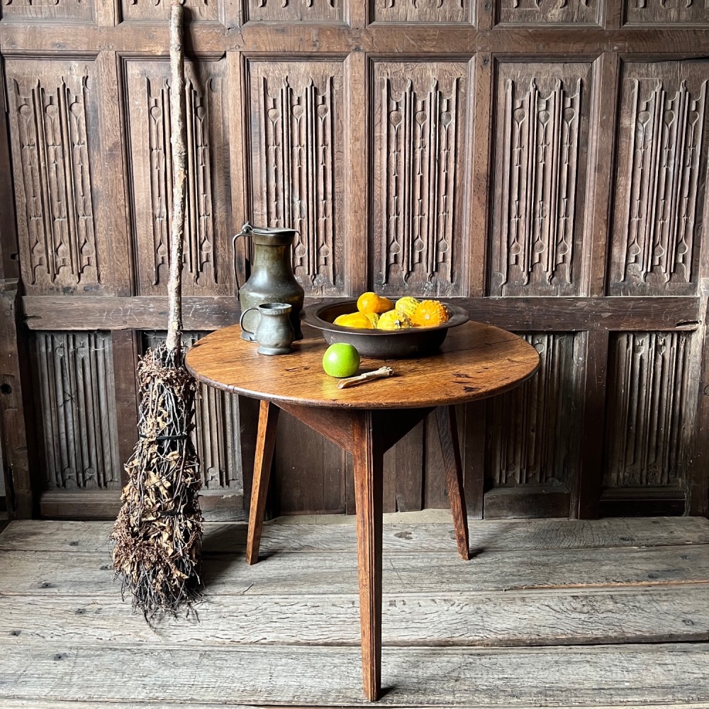 An 18th Century Oak Cricket Table SOLD
