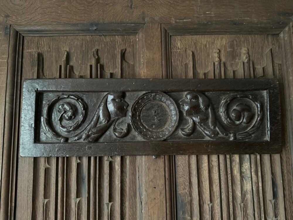 A 16th Century Carved Oak Tudor Panel.SOLDðŸ”´