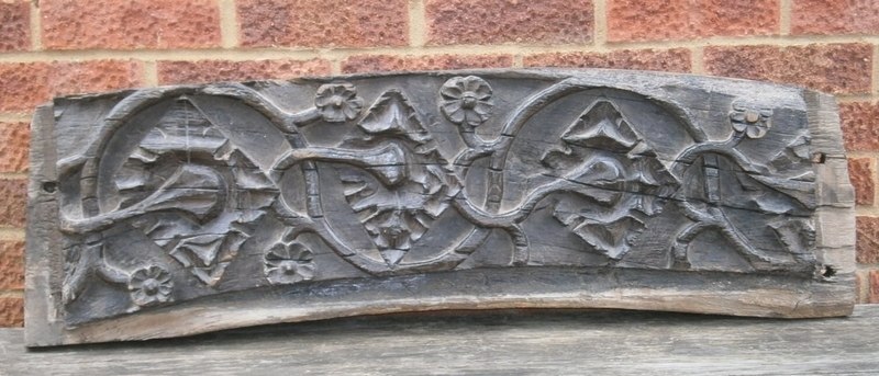 gothic door lintel 1