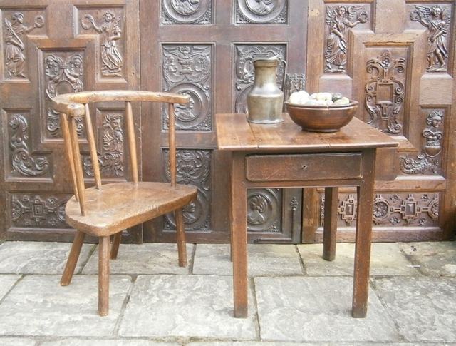 country oak and pine table 1