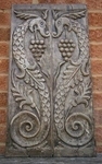 A Fun Pair Of Elizabethan Carved Oak Panels Depictig S Scroll Dragons With Paint Finish