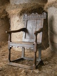 A Fine Untouched Example Of A Jacobean Oak Wainscot Chair