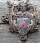 An English Medieval Oak Carving Of An Angel Roof Boss 