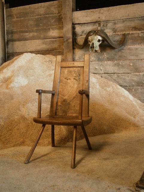 Scottish primitive chair 1755 1