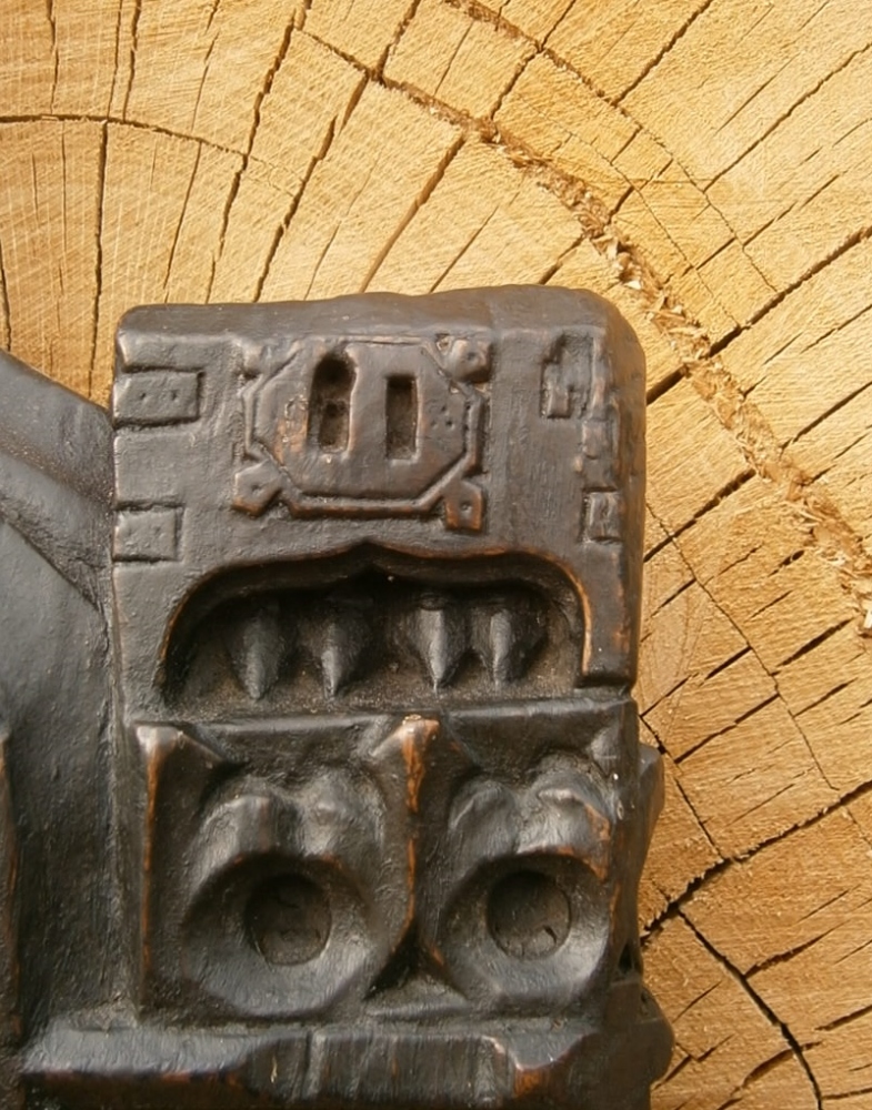 15th Century English Medieval Carved Oak Pew End From Norfolk 