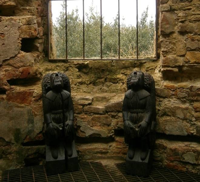 Flaxley abbey corbels