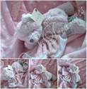 Pink Hug-a-Boo Musical Bear for baby girl.
