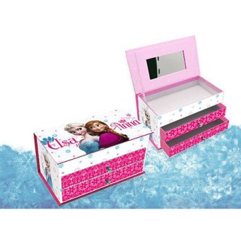 Disney Frozen Jewellery Box with drawers.