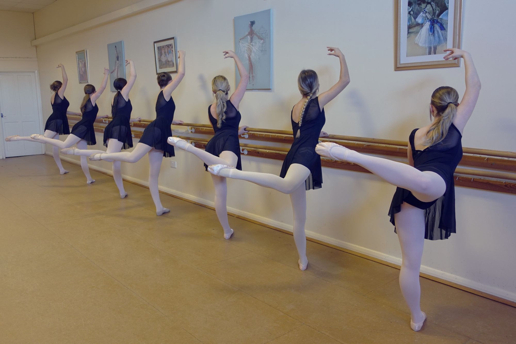Ballet at Degas Studios