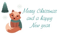 Christmas Fox design 273
