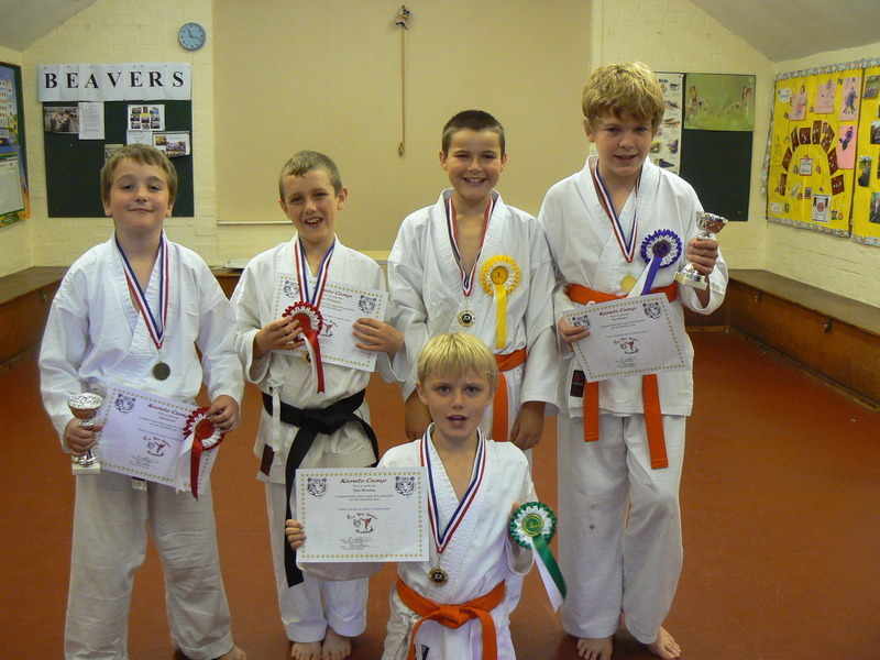 August karate camp group winners August karate camp group winners