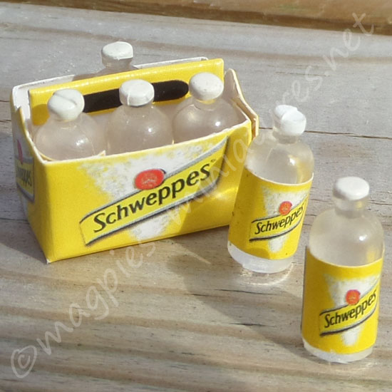 Crate of Tonic (or lemonade) bottles