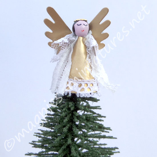 Christmas angel tree topper