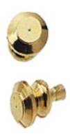 Plain Brass Knob 6pc/pkg