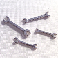 Set of 4 wrenches spanners