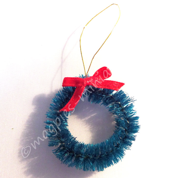 Christmas Wreath with Red Bow
