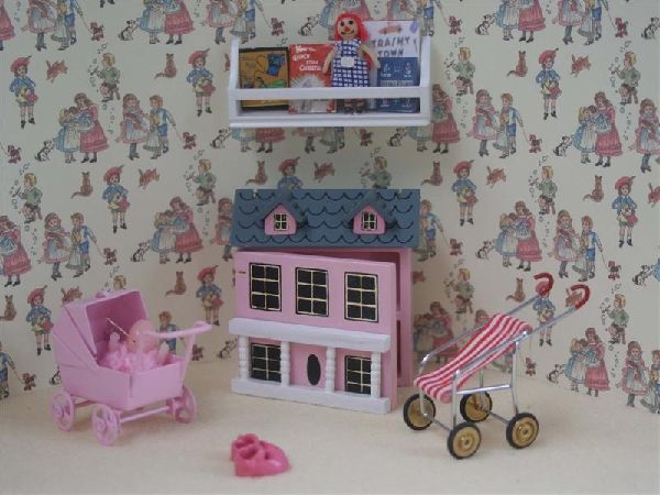 6pc Girls Pink Toys Play Set