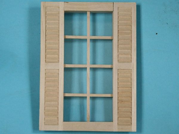 Windows With Open Shutters