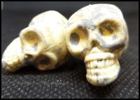 1 Pair of Plastic Skulls