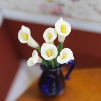 White Lily Flower Stems