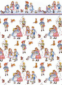 Wallpaper Children on White background