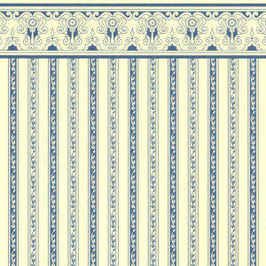 Wallpaper Regency - Blue stripe