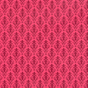 Wallpaper Victorian,  Red on Red background