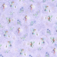 Wallpaper Fairies on Purple background