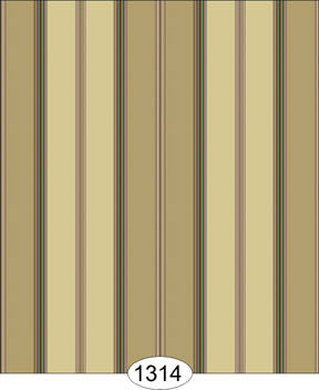Wallpaper - Broad Stripe - Beige