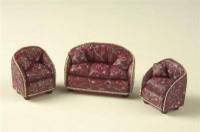 Sofa & Chair Set  - 1:24 24th Scale