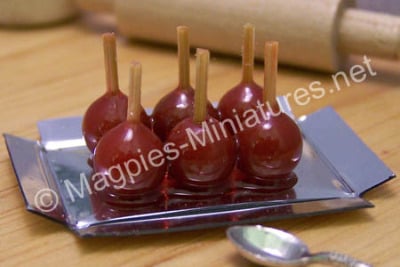 Tray of Toffee Apples
