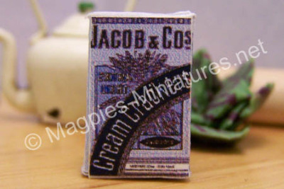 Early packet Jacobs cream crackers.