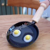Frying Pan with Eggs