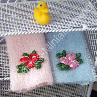 Set of Towels - Pink and Blue