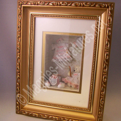 **REDUCED FURTHER** Room With a View- Pink Teddy Bear with Mirror