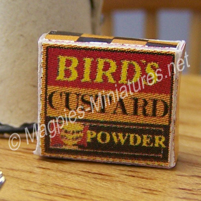 Birds Custard Packet- 1950's
