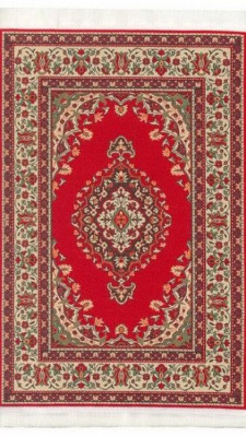 Woven Turkish Carpet - 10" x 7"